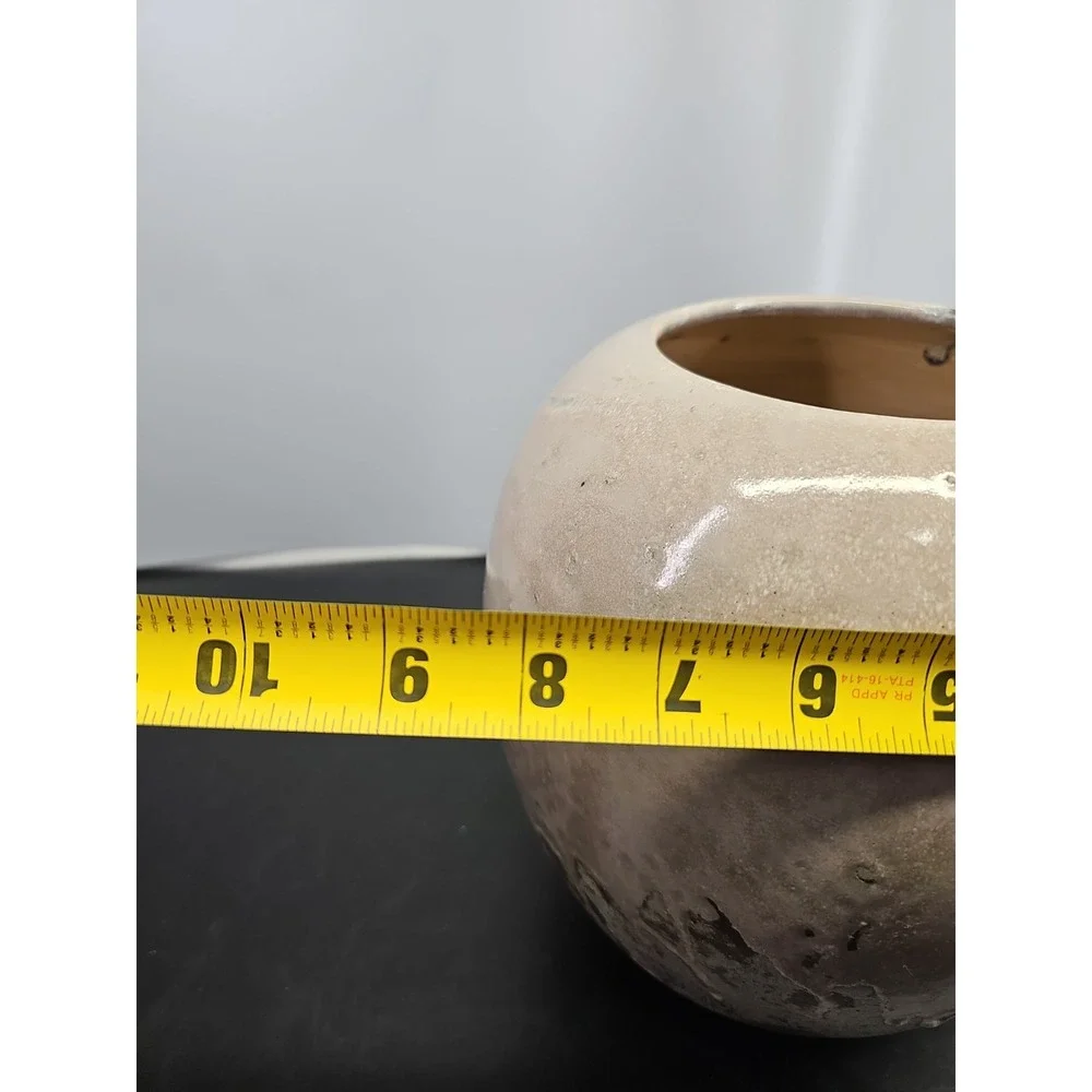 Vintage Large Earthware Vase Mobach Utrecht Of The Netherlands 1920s